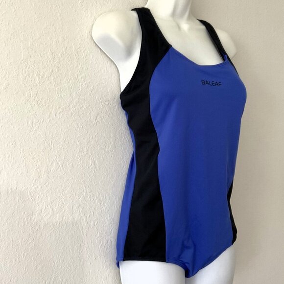 BALEAF ATHLETIC RACERBACK ONE PIECE SWIMSUIT UPF 50+ - Picture 8 of 14